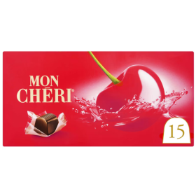 Mon Cheri Pralines Dark Chocolate Cherry Liqueur 158g