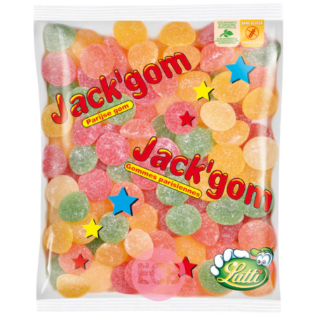 Lutti Bonbon Jack'gom 500g