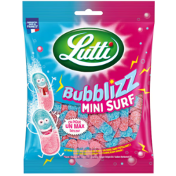 Lutti Bonbons Bubblizz Mini Surf 180g