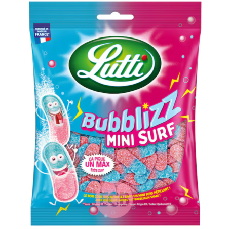 Lutti Bonbons Bubblizz Mini Surf 180g