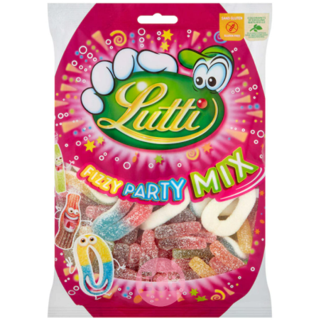 Lutti Bonbons Fizzy party mix 475g