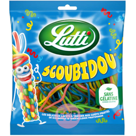 Lutti Bonbons Lacets Scoubidou 180g