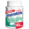 Mentos Chewing gum Blanc Menthe verte 60g