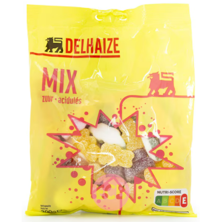 Delhaize Bonbons Acidule Mix 300g