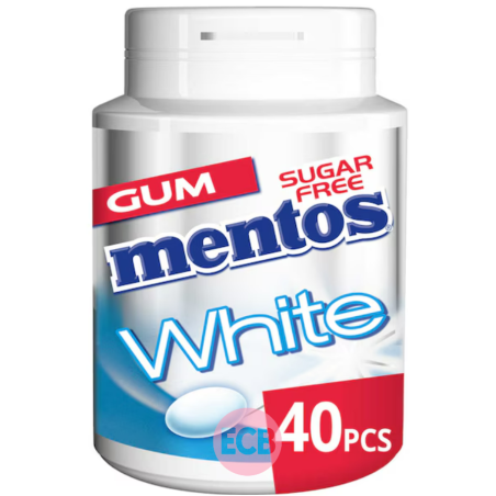 Mentos Chewing gum White Sweet mint 60g