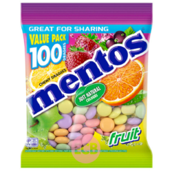 Mentos Dragees Fruit 300g
