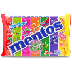 Mentos Dragees Rainbow 190g