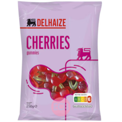 Delhaize Bonbons Cerise 250g
