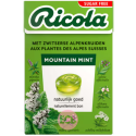 Ricola Pastilles aux plantes Menthe montagne Sans sucre 50g