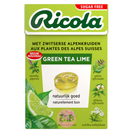 Ricola The vert Citron vert 50g