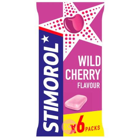 Stimorol Chewing gum Gum Wild Cherry 6-Pack 84g