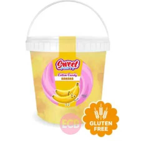 Sweet Party Barbe à Papa Banane - 40g