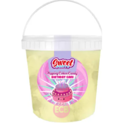 Sweet Party Barbe à Papa Gâteau Petillant - 40g