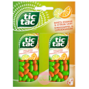 TicTac Pastille Citron vert Orange Duopack 98g