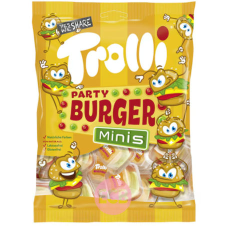 Trolli Bonbons Mini Burgers 100g