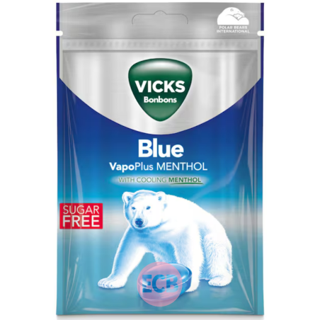 Vicks Pastilles Blue menthol 72g