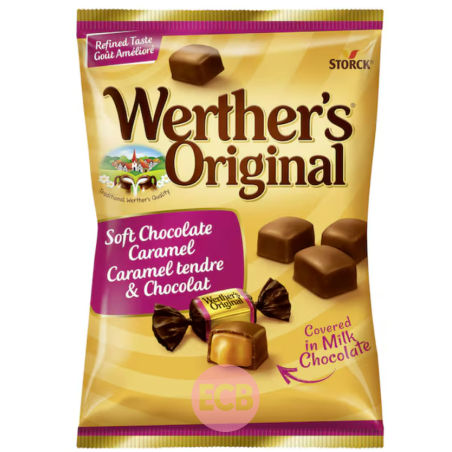 Werther's Original Bonbons Toffee Chocolat 180g