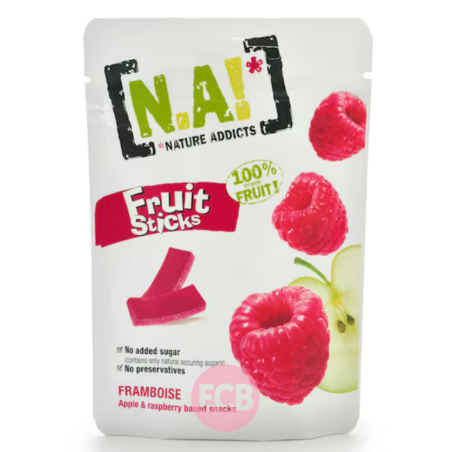 N.A! Bonbons Fruit sticks Framboise 35g