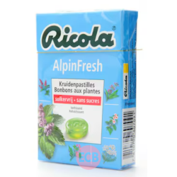 Ricola Bonbons aux plantes Alpin Fresh S. sucre 50g