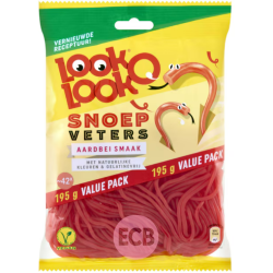 LookOLook Bonbons Lacet aux fraises 195g