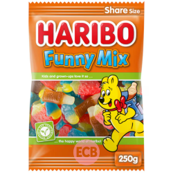 Haribo Bonbons Funny mix 250g