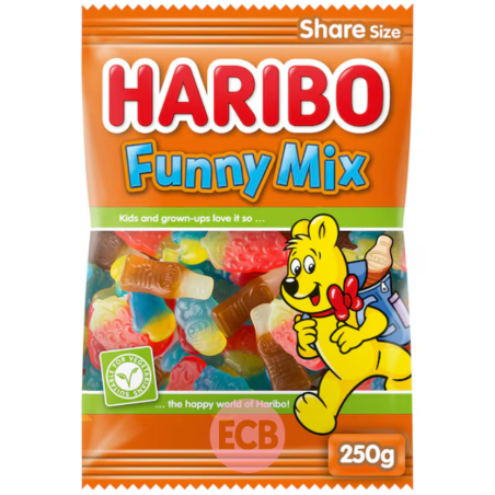 Haribo Bonbons Funny mix 250g