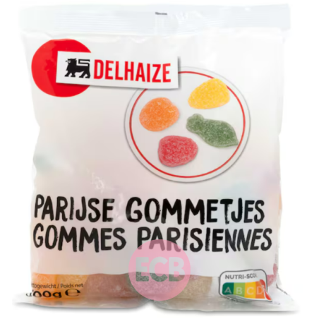 Delhaize Bonbons Gommes Parisiennes 500g