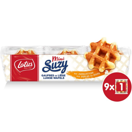 Lotus Suzy Liège Waffles Mini 257g