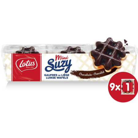 Lotus Suzy Liège Waffles Mini Chocolate 292g