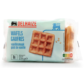 Delhaize Waffles Vanilla 224g