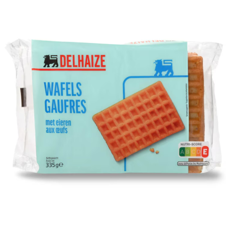 Delhaize Flash Waffles Fresh Eggs 335g