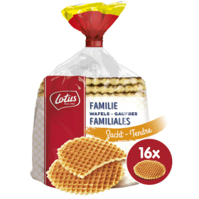 Lotus Family-size waffles 450g