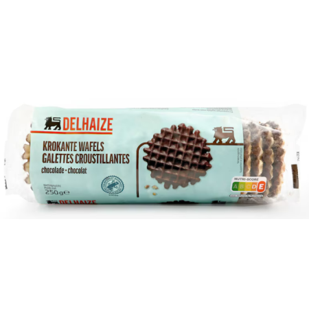 Delhaize Cookies Butter-Chocolate 250g