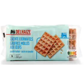Delhaize Waffles Soft Eggs 280g