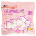 Delhaize Bonbons Marshmallows Rose-Blanc 300g