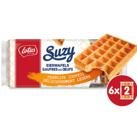 Lotus Suzy Egg Waffles 264g