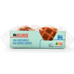 Delhaize Waffles Mini sweet waffles 8 x 35g