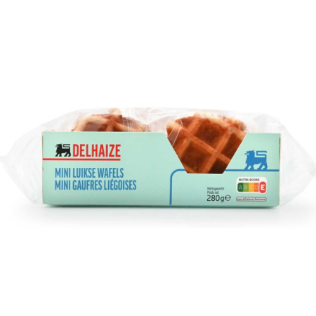 Delhaize Waffles Mini sweet waffles 8 x 35g