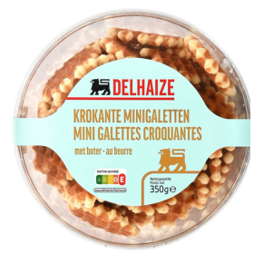 Delhaize Biscuits Mini Crispy Cookies 350g