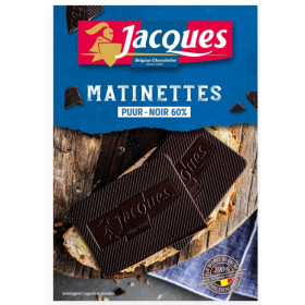 Jacques Chocolate Dark Matinettes 60% 128g