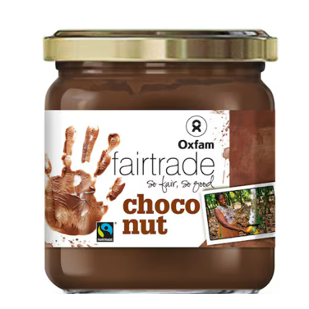 Oxfam Spread Chocolate Fairtrade 400g