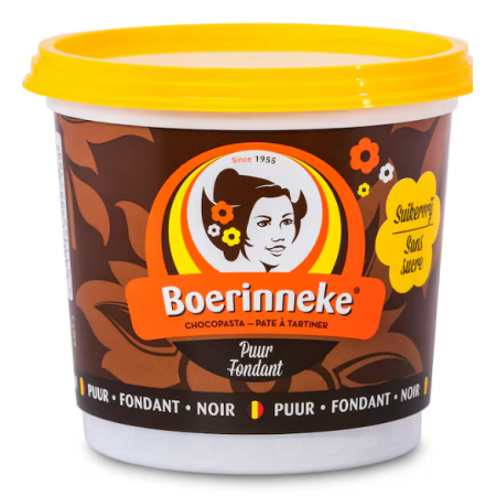 Boerinneke pread Dark Chocolate Sugar-Free 400g