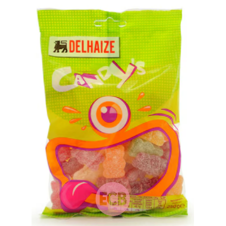 Delhaize Bonbons Oursons acidule 250g