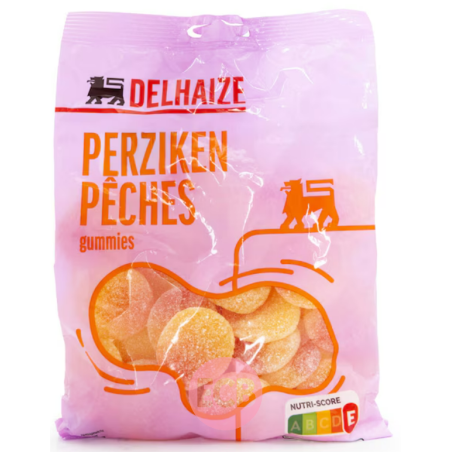 Delhaize Bonbons Pêches 250g