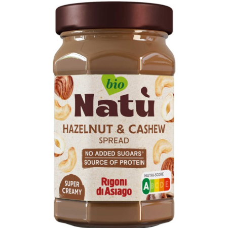 Natù Nut Paste Hazelnuts & Cashews Organic 220g