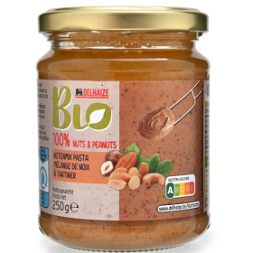 Delhaize Hazelnut Paste Mix Organic 250g