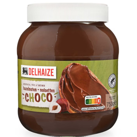 Delhaize Spread Chocolate Hazelnuts 750g