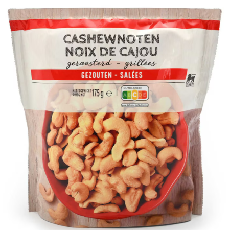 Delhaize Cashew Nuts Salted 175g