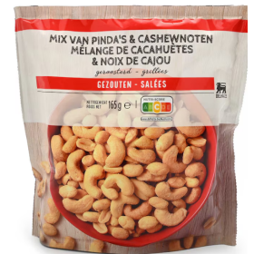 Delhaize Mix Peanuts & Cashews 165g