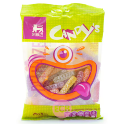 Delhaize Bonbons Sticks acidules 250